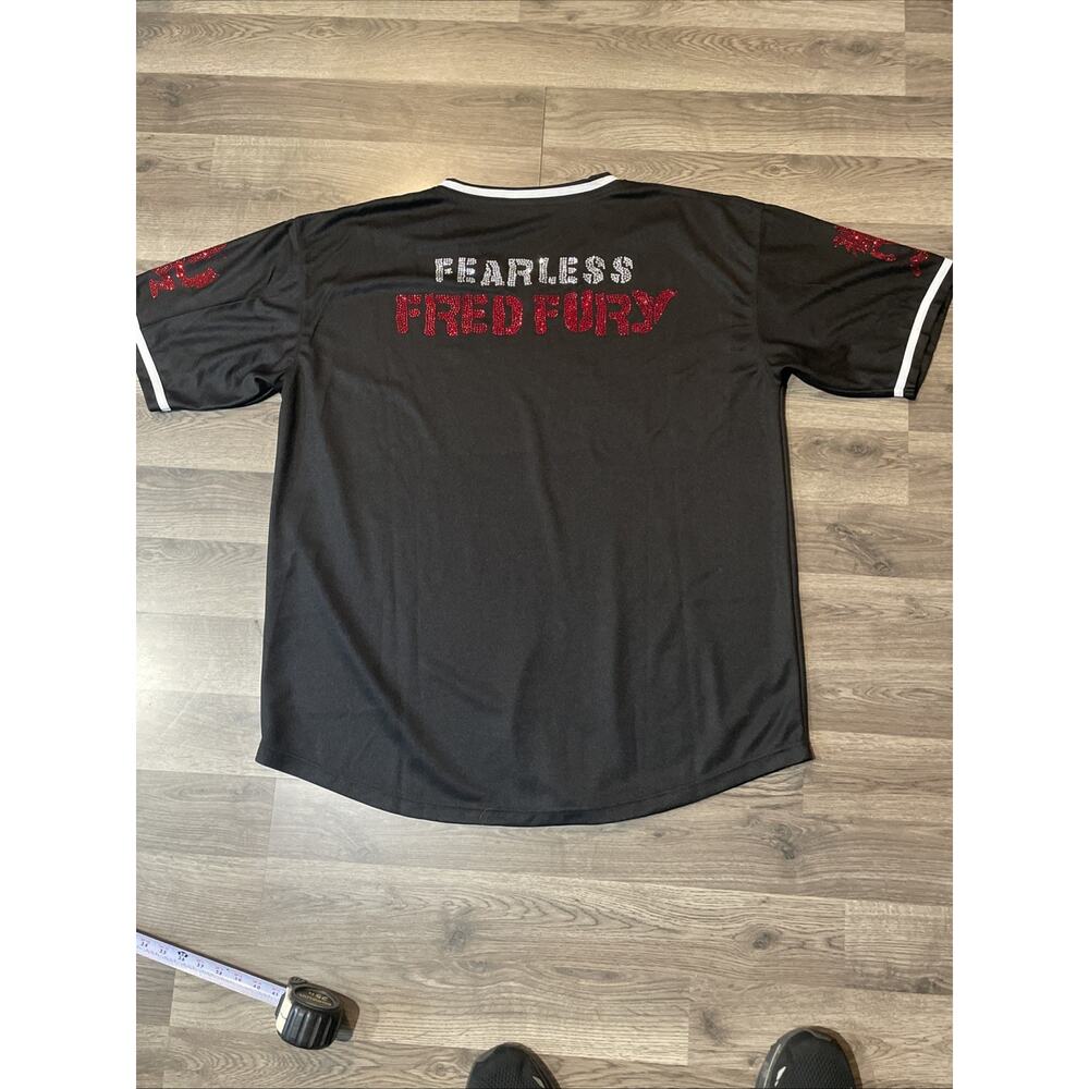 RARE ICP Insane Clown Posse Fearless Fred Fury Rhinestone Football Jersey 5XL - Picture 6 of 14